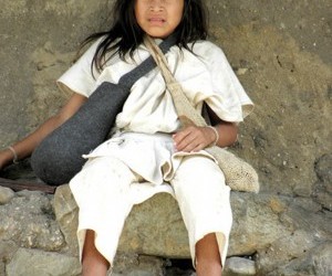 Niño arhuaco Fuente Flickr por jrestrepoa